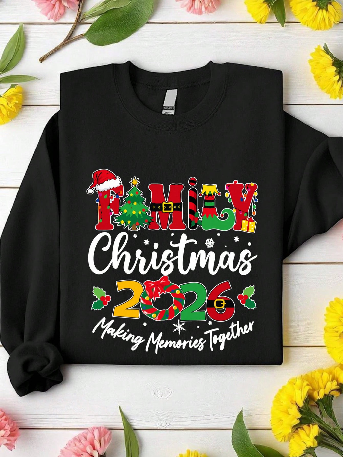 Funny Family Christmas 2026 Sweatshirt