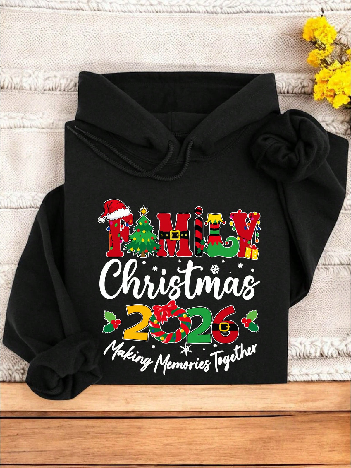 Family Crew Christmas 2026 Hoodie