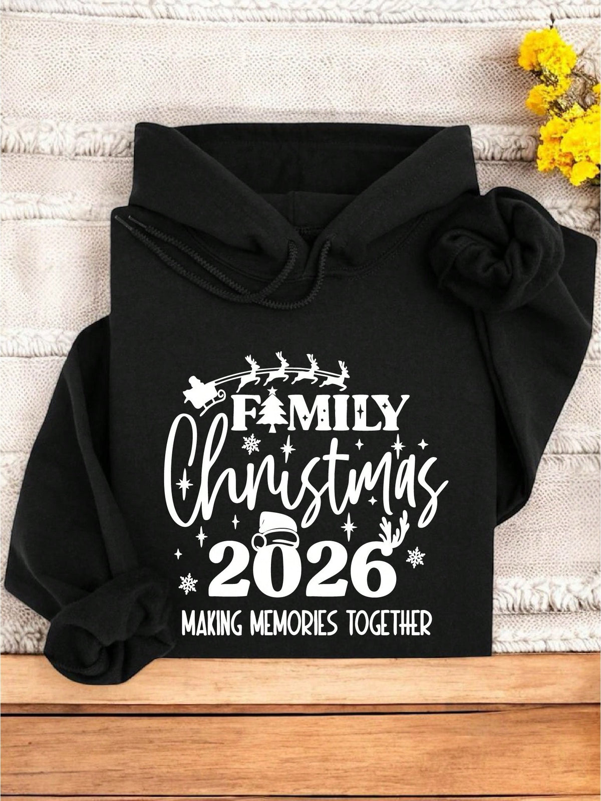 Celebrate Family Christmas 2026 Hoodie