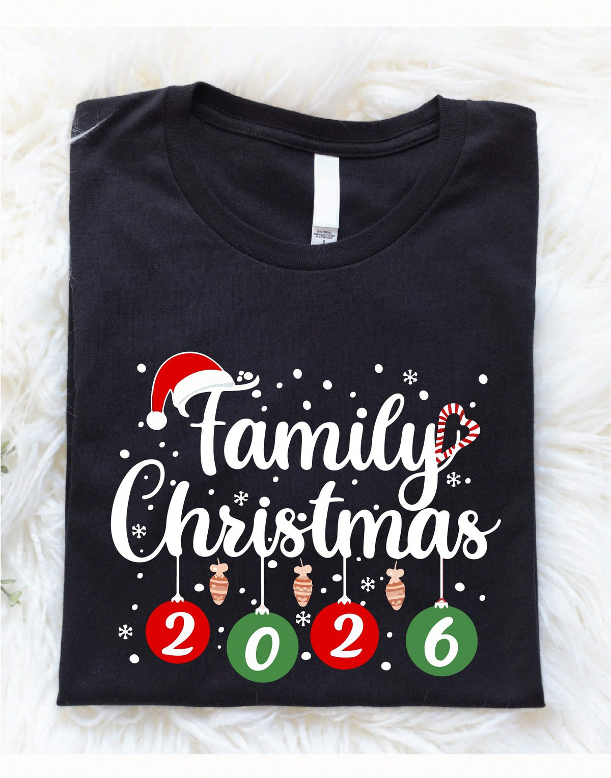 Retro Family Christmas 2026 T-Shirt