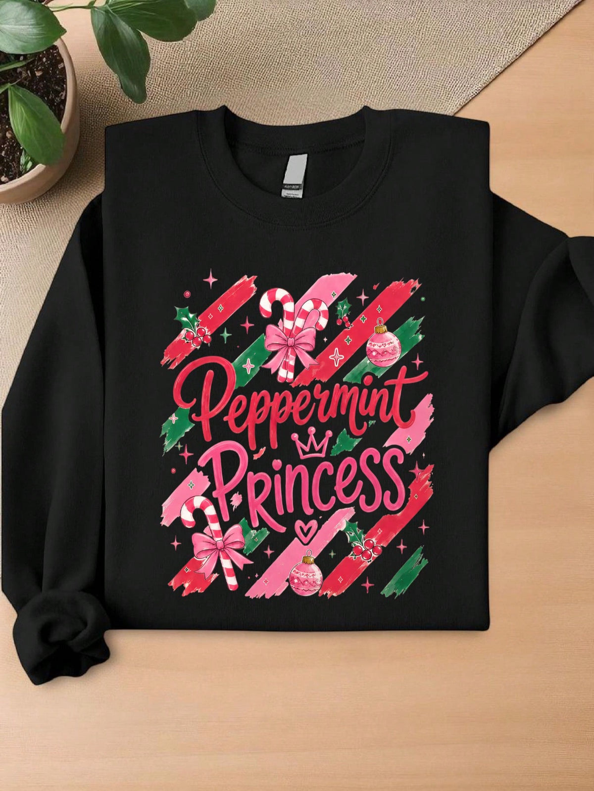 Peppermint Princess Sweatshirt