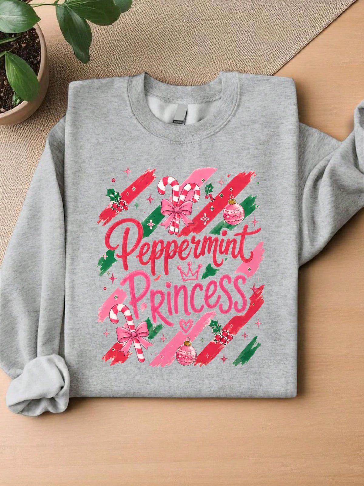 Peppermint Princess Sweatshirt