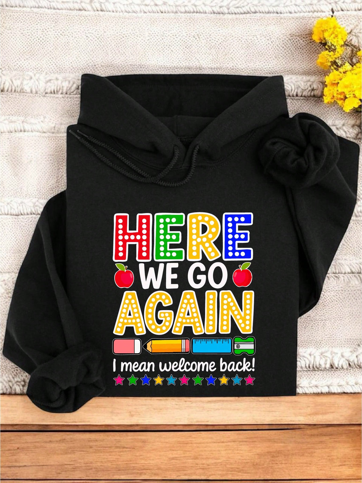 Funny Back To School Hoodie