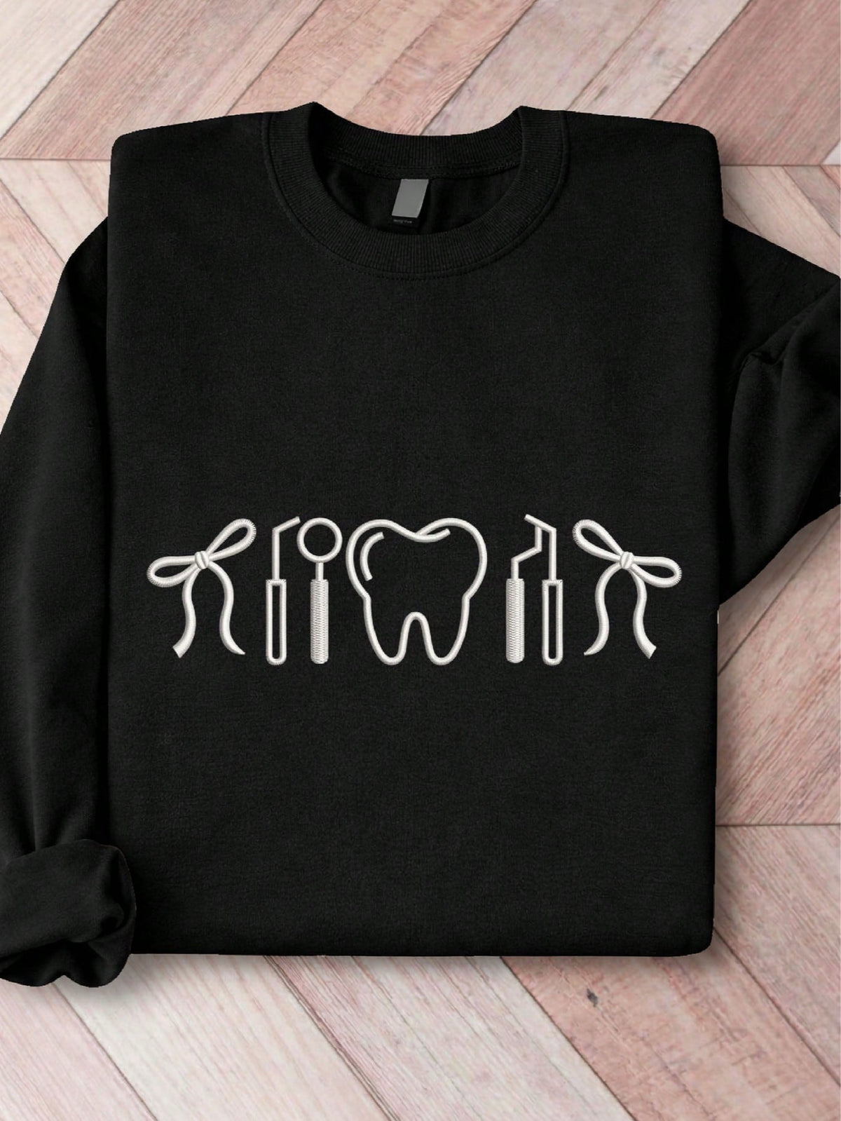 Dentist Embroidery Sweatshirt