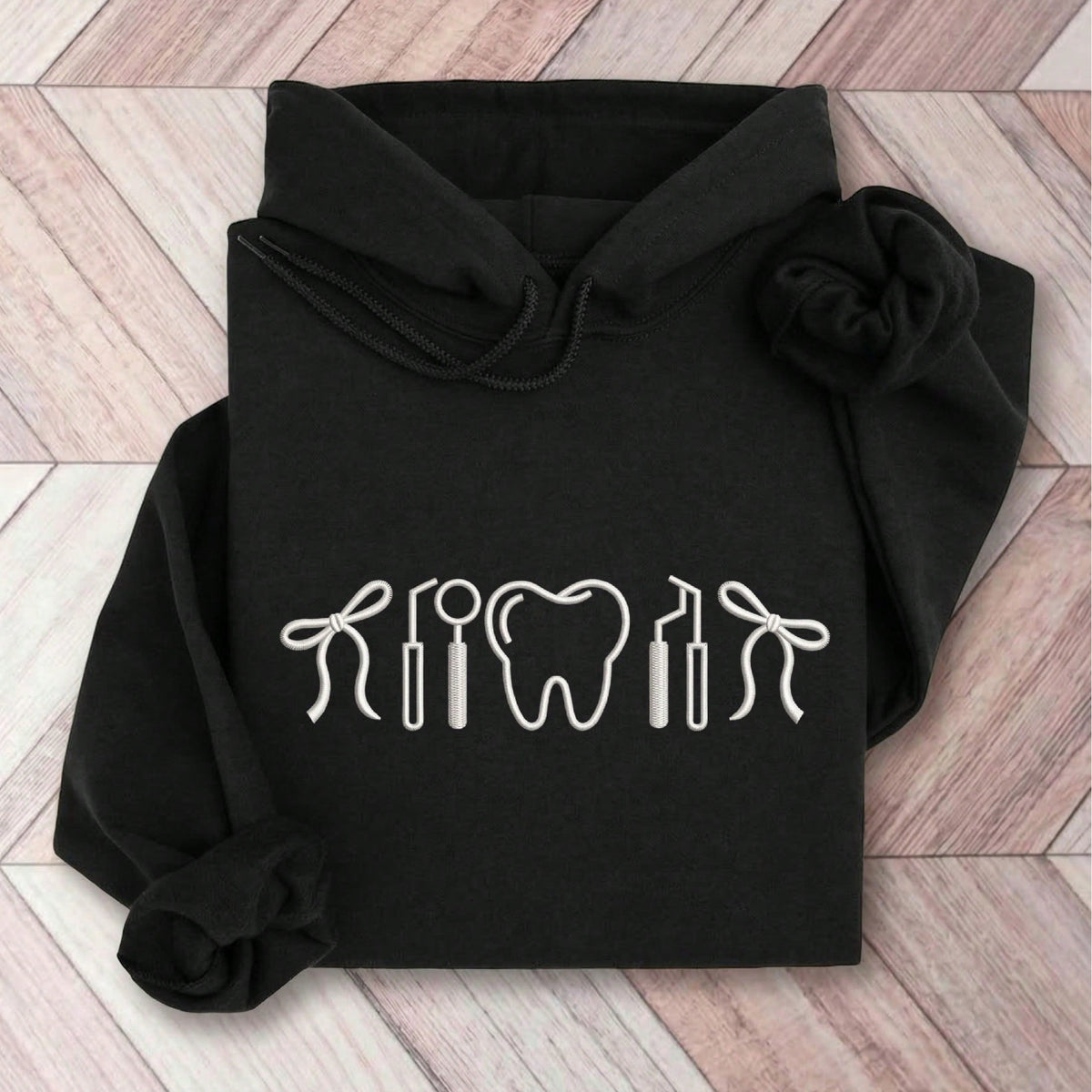 Dentist Embroidery Hoodie