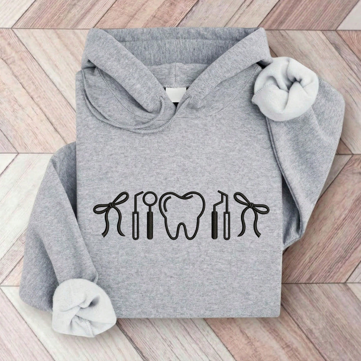Dentist Embroidery Hoodie