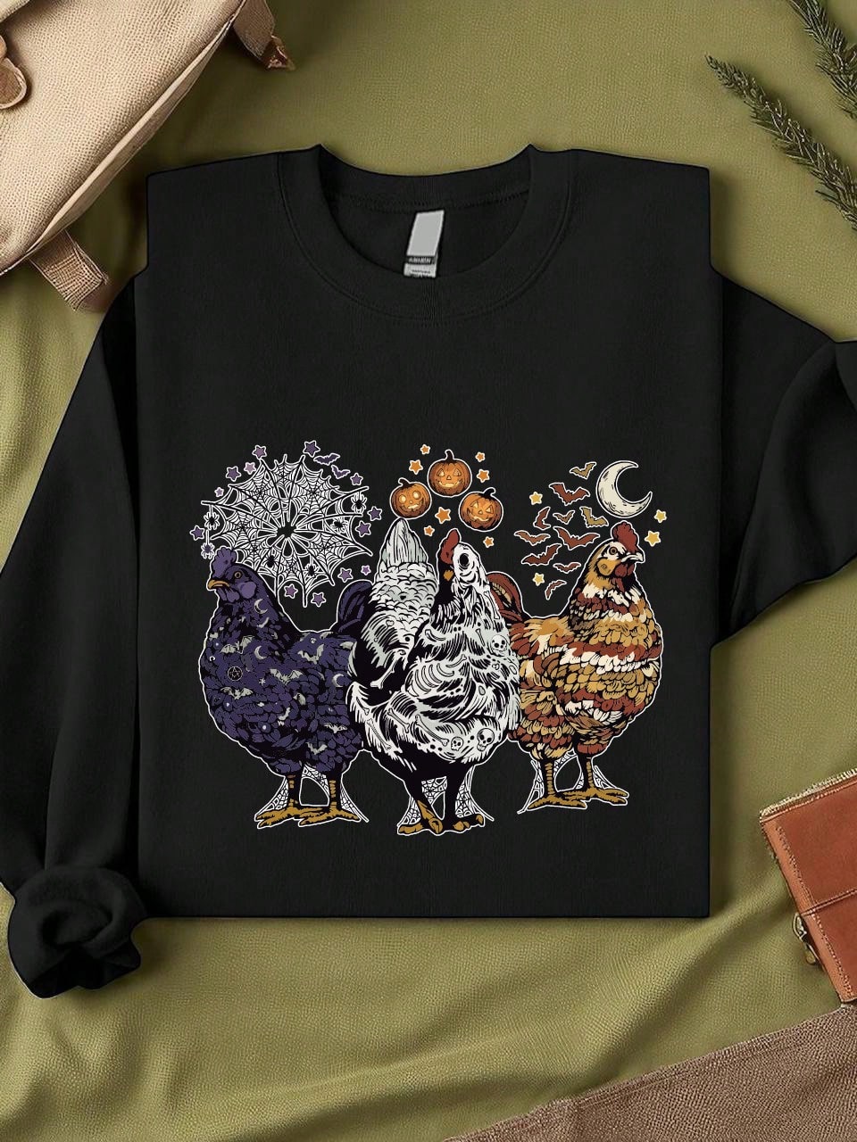 Halloween Chicken Unisex Sweatshirt