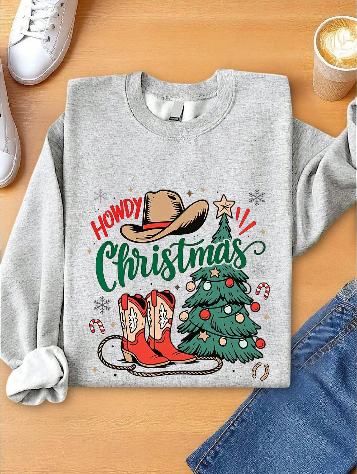 Howdy Christmas Sweatshirt