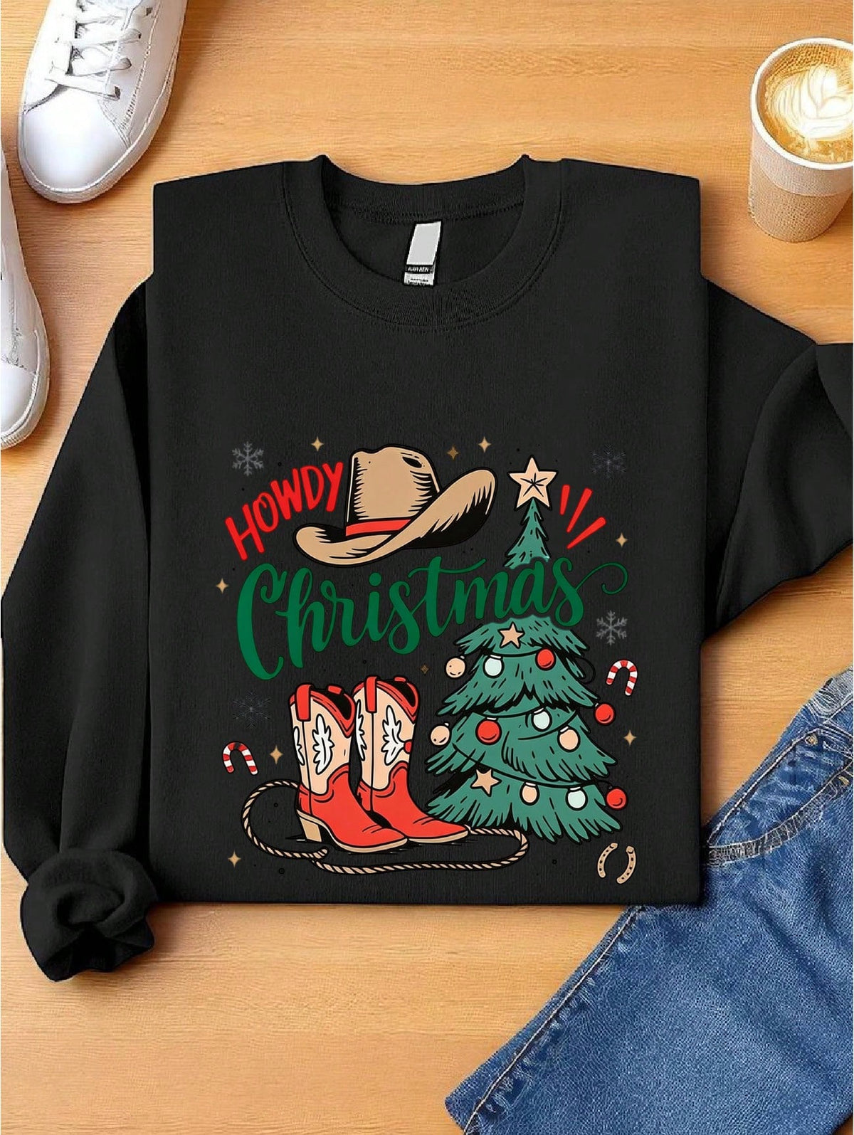Howdy Christmas Sweatshirt