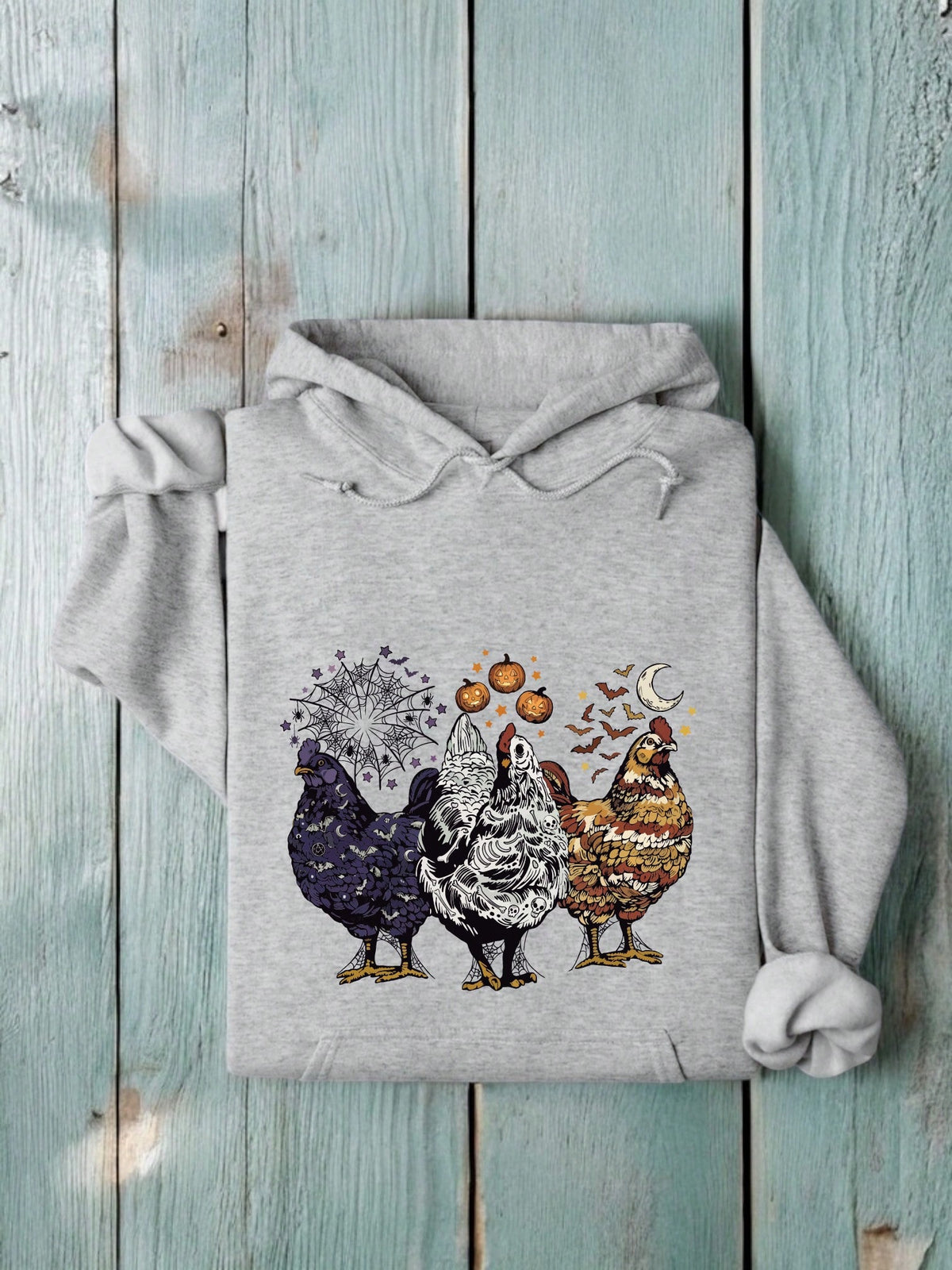 Halloween Chicken Unisex Hoodie