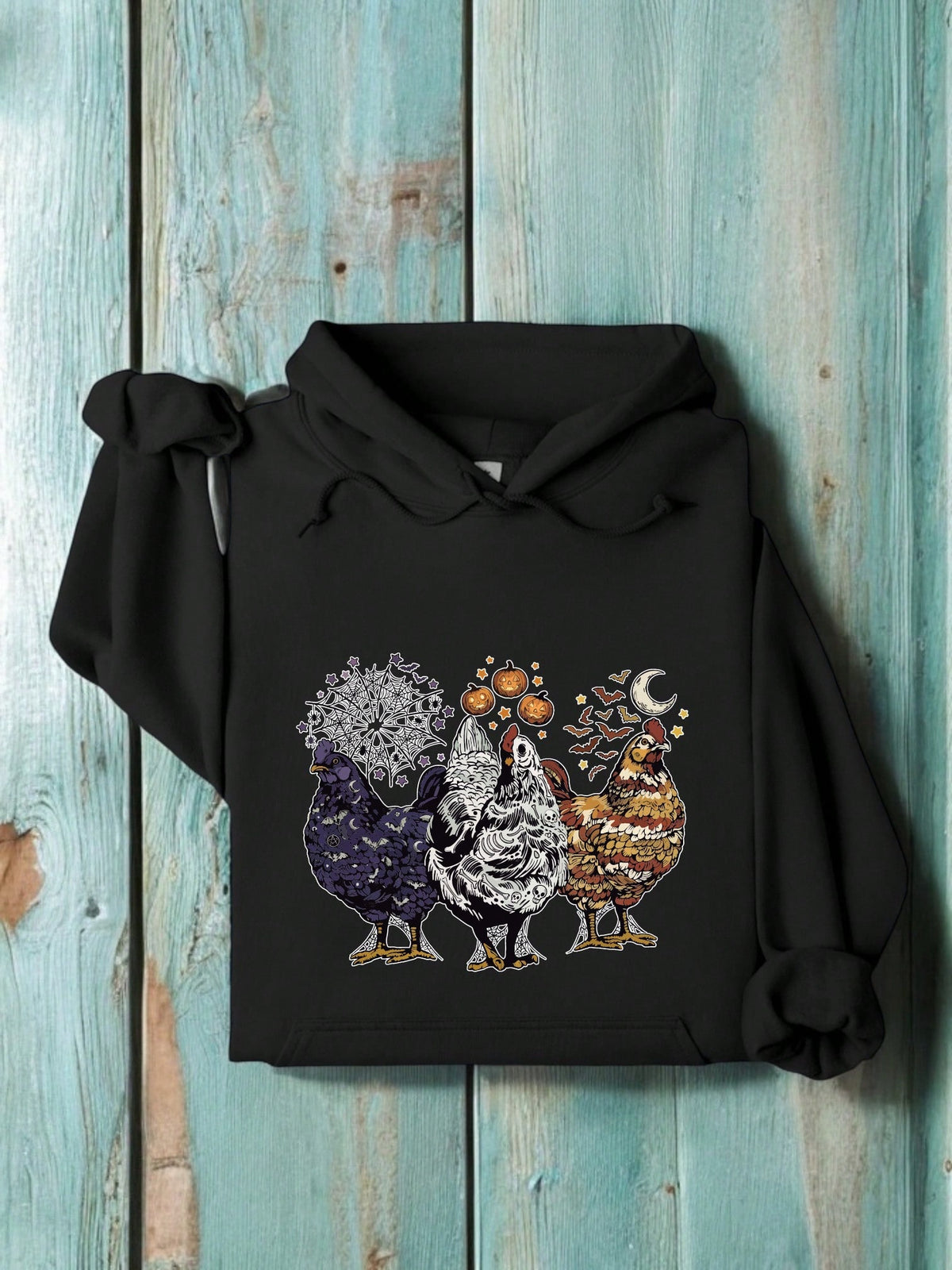 Halloween Chicken Unisex Hoodie