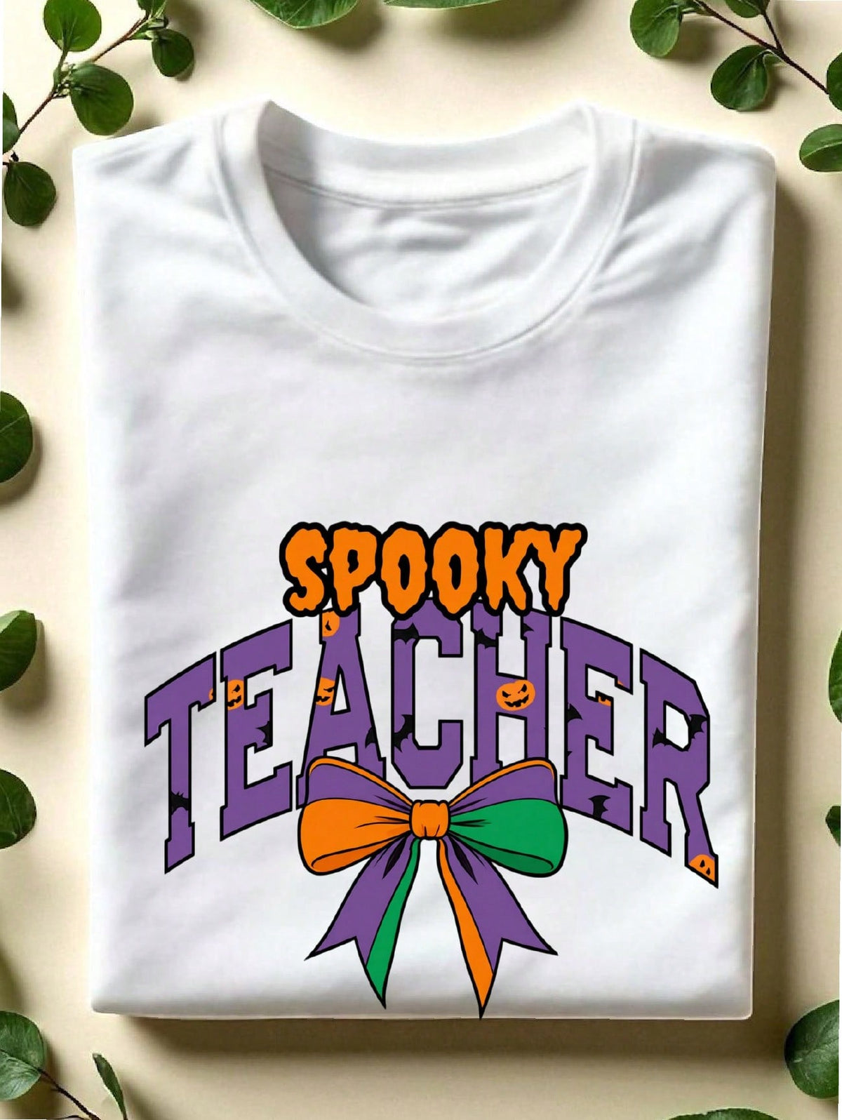 Spooky Teacher Coquette T-Shirt