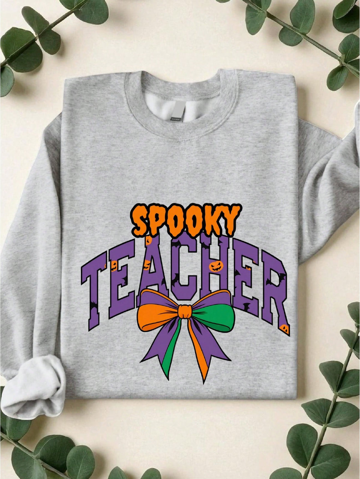 Spooky Teacher Coquette Sweatshirt