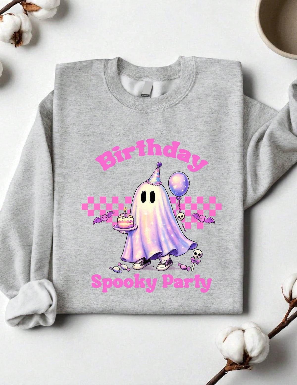 Halloween Birthday Graphic Sweatshirt