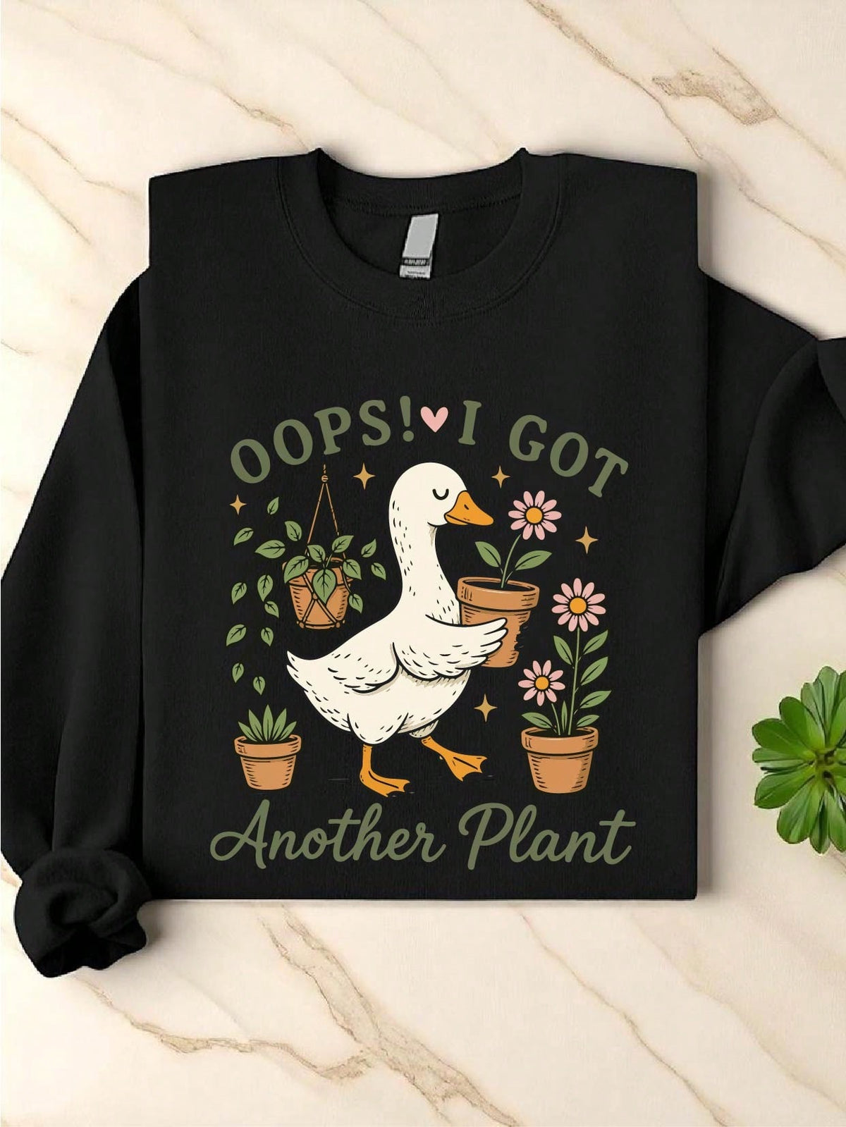 Oops I Got Another Plant Sweatshirt Plant Lover Gift Sweatshirt