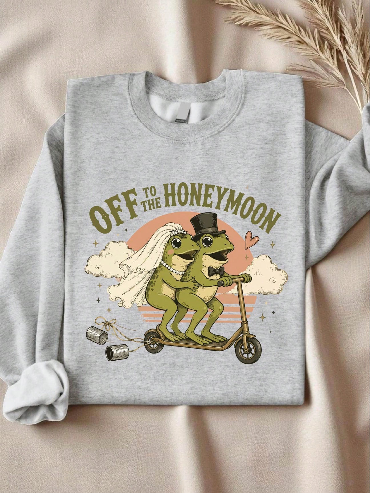 Off To The Honeymoon Sweatshirt