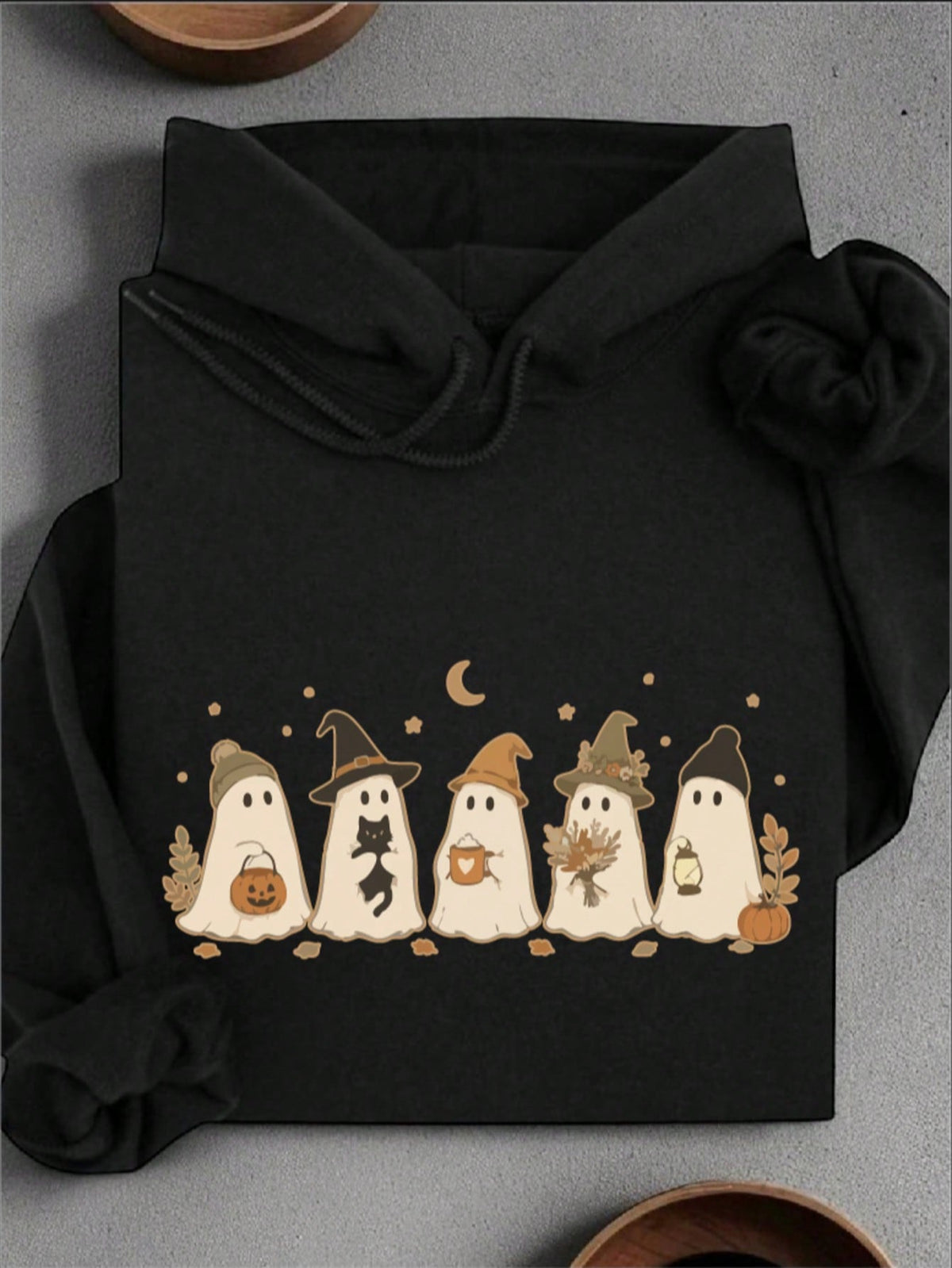 Halloween Ghosts Unisex Hooded Hoodie