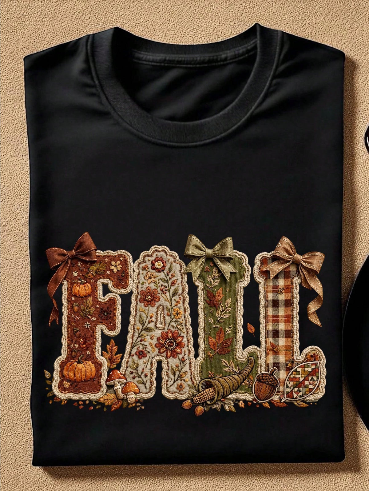 Fall Coquette Bow T-Shirt