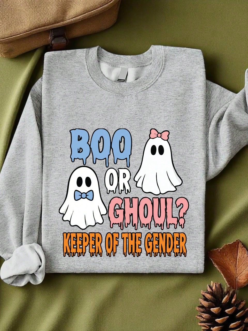 Boo Or Ghoul Keeper Of The Gender Sweatshirt