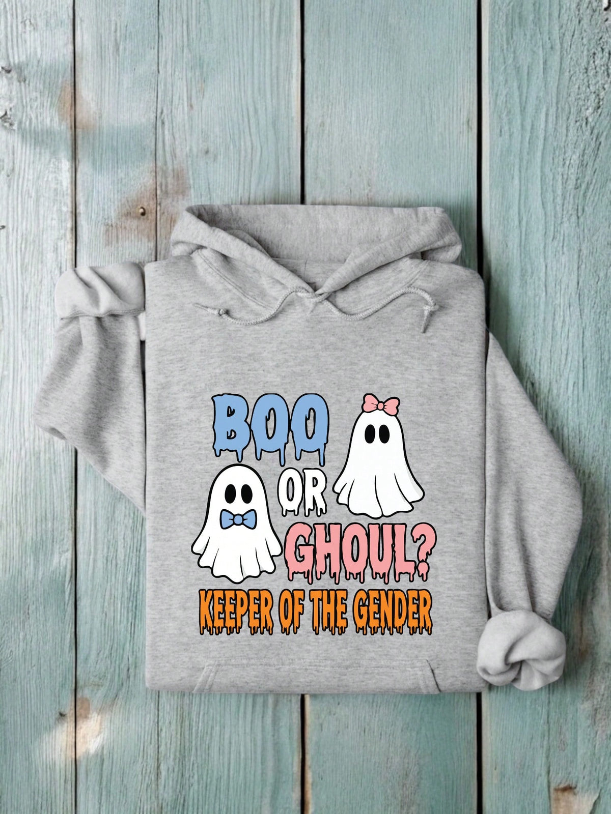 Boo Or Ghoul Keeper Of The Gender Hoodie