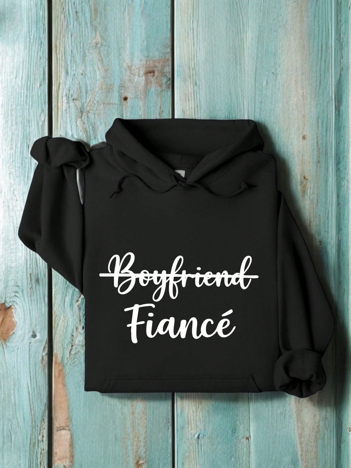 1PC Boyfriend Fiancé & Girlfriend Fiancée Unisex Hoodie