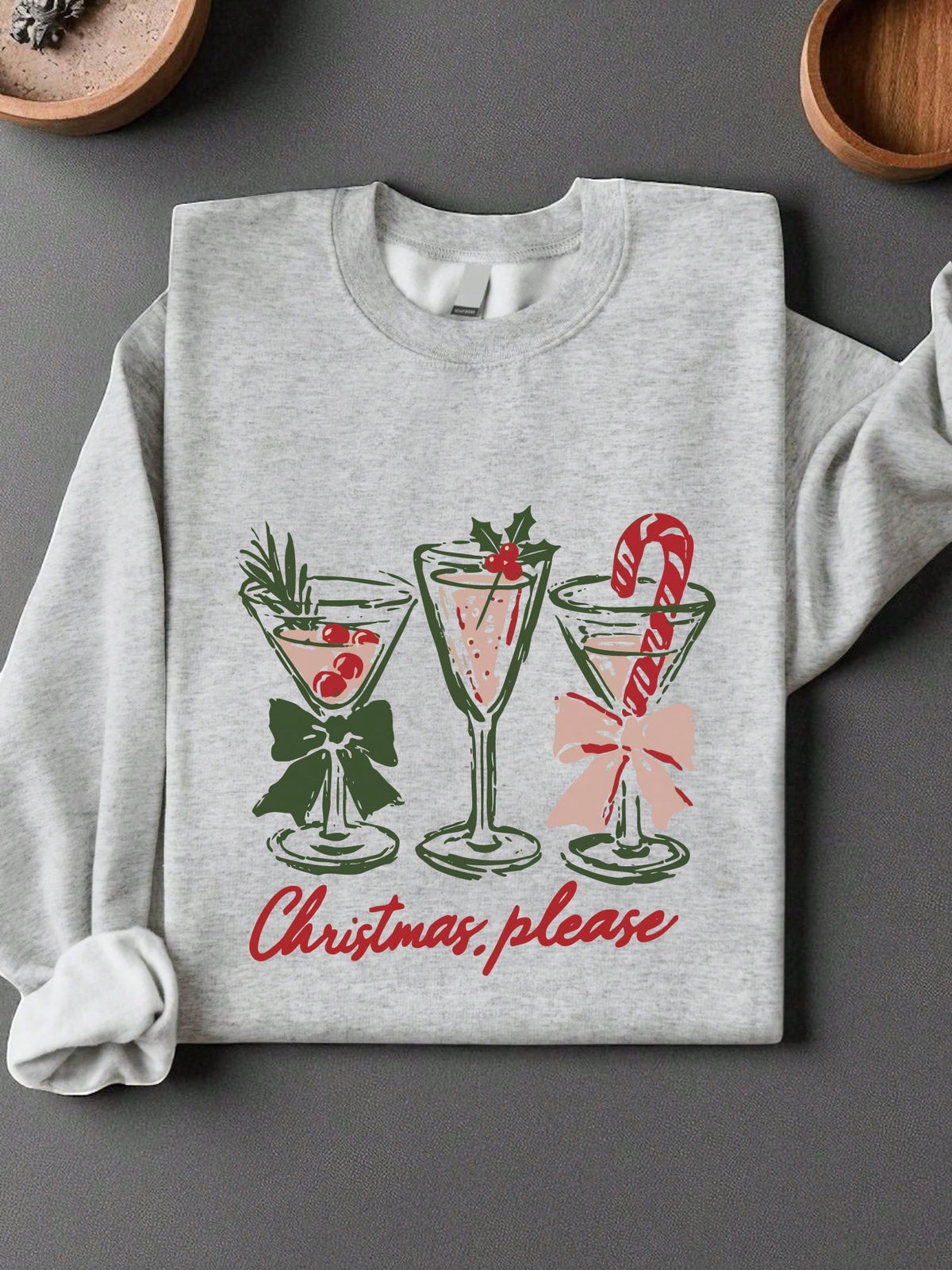 Christmas Please Sweatshirt