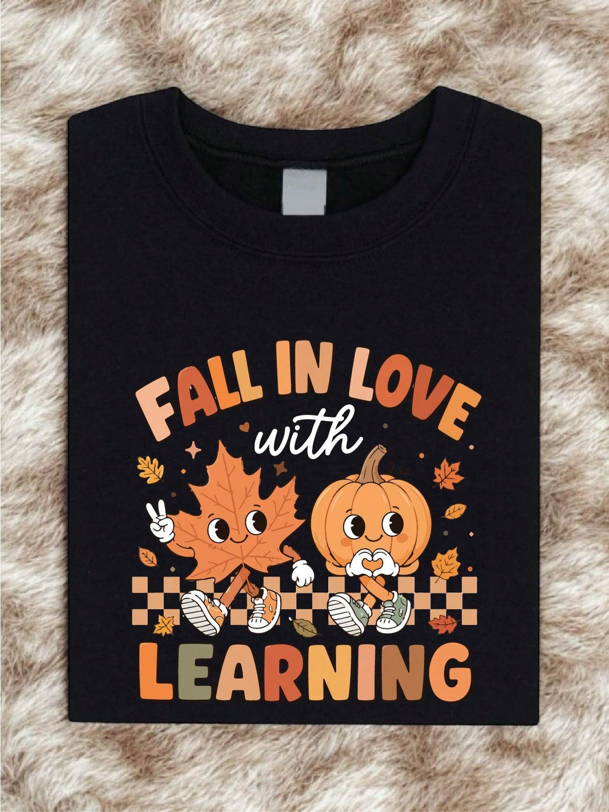 Fall In Love With Learning Teacher T-Shirt