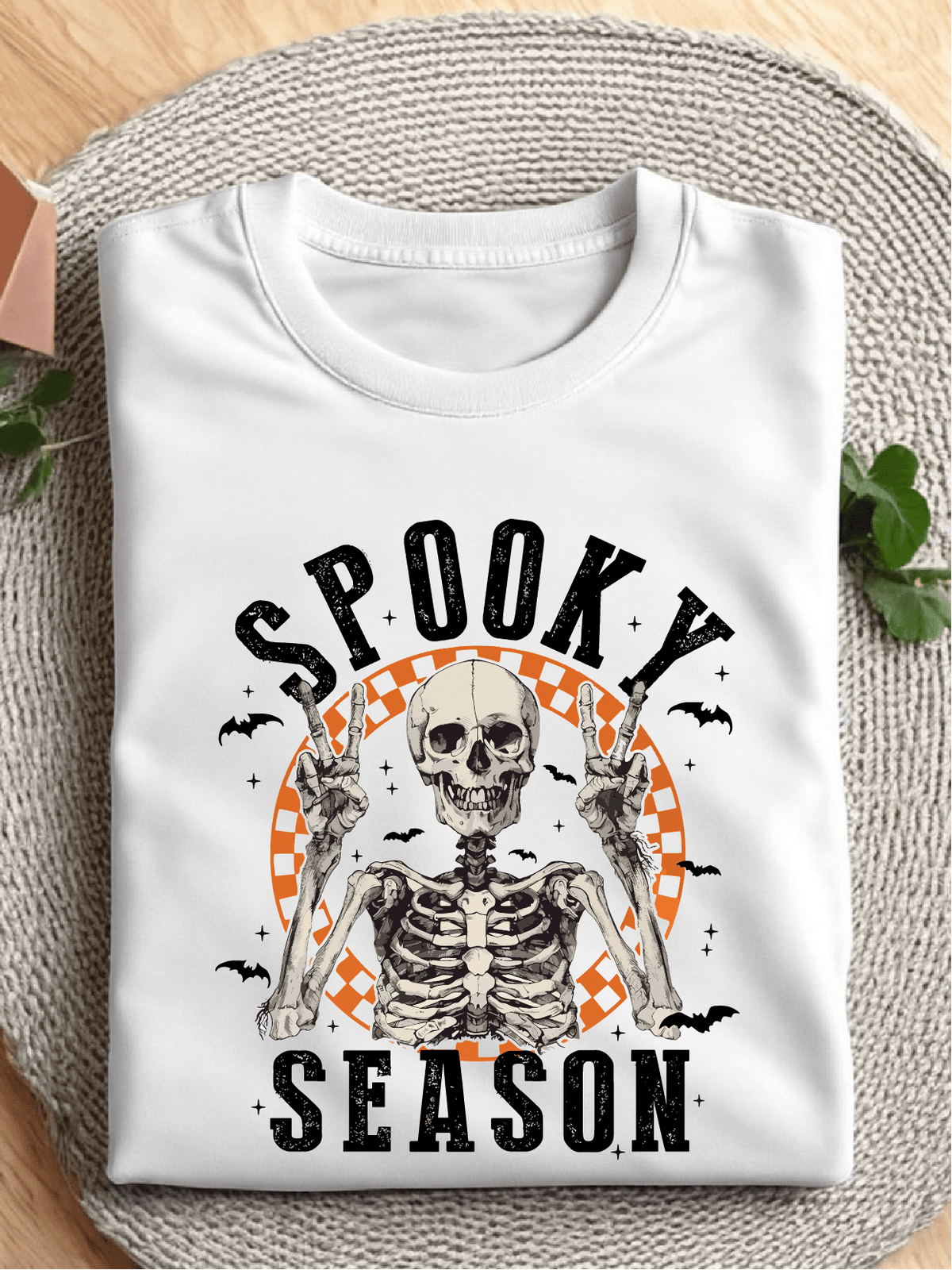 Vintage Halloween Skeleton T-Shirt