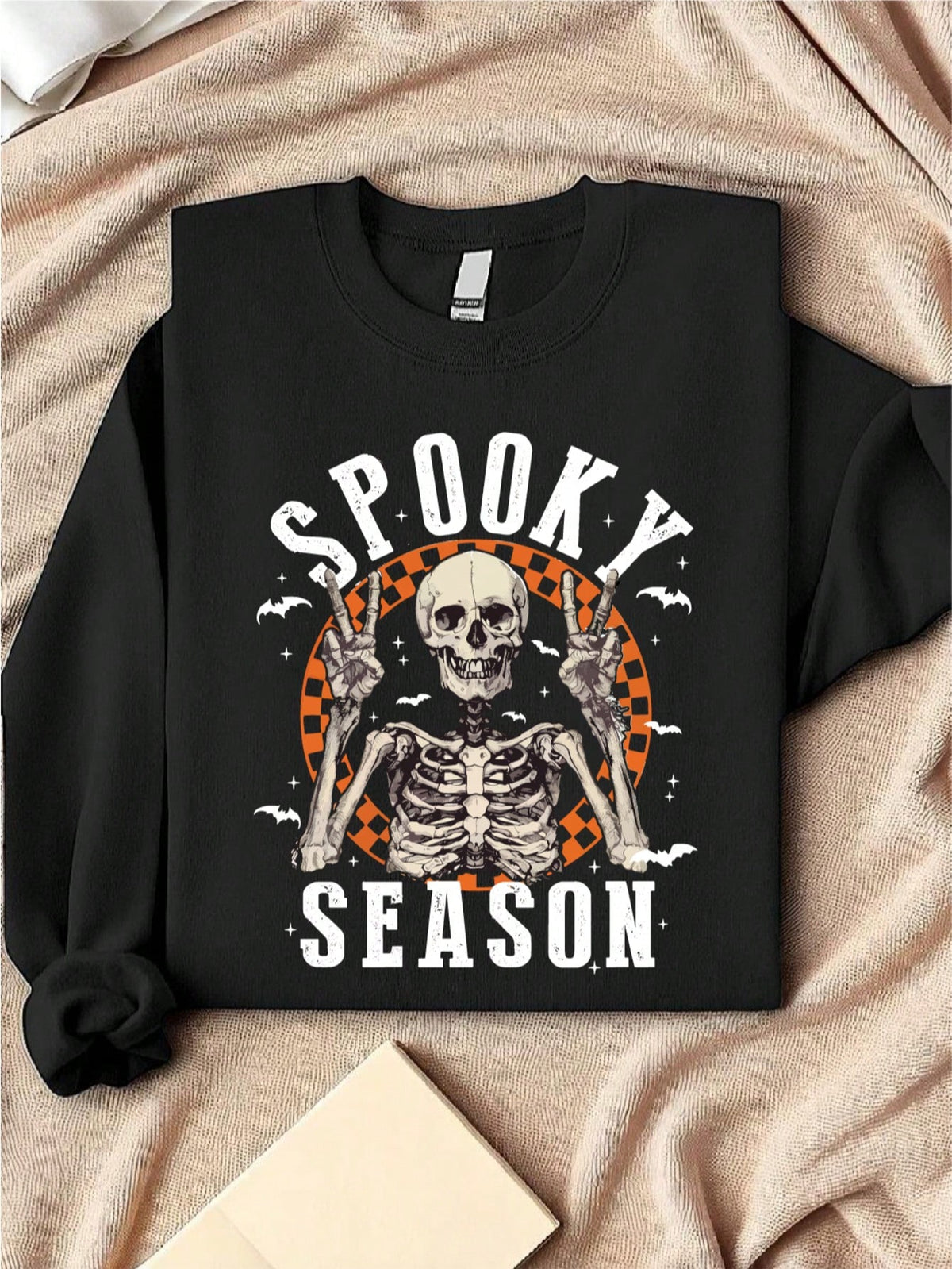 Vintage Halloween Skeleton Sweatshirt