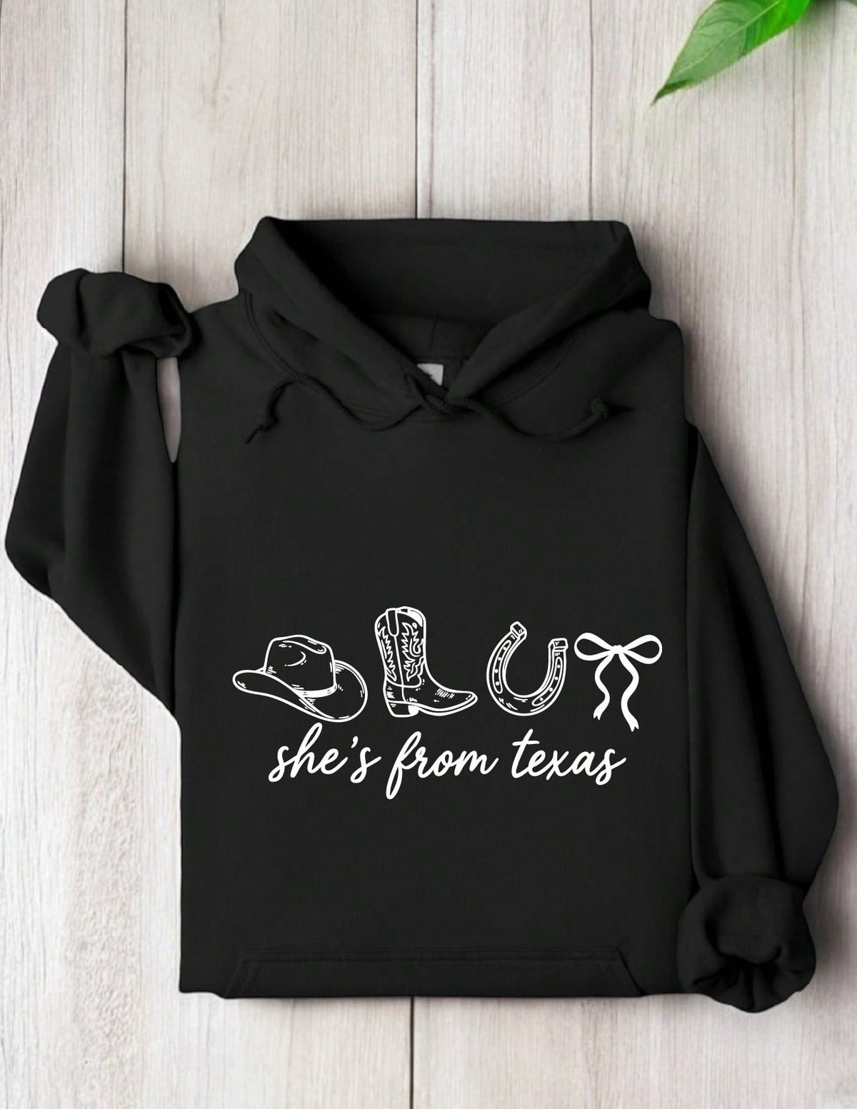 She's From Texas Hoodie