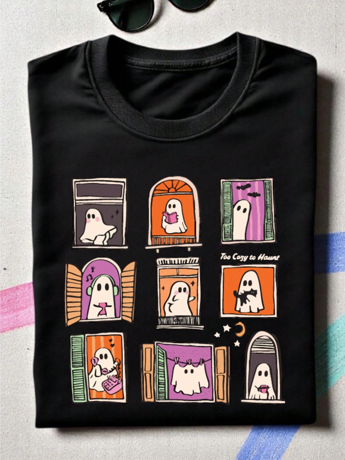 Too Cozy To Haunt T-Shirt