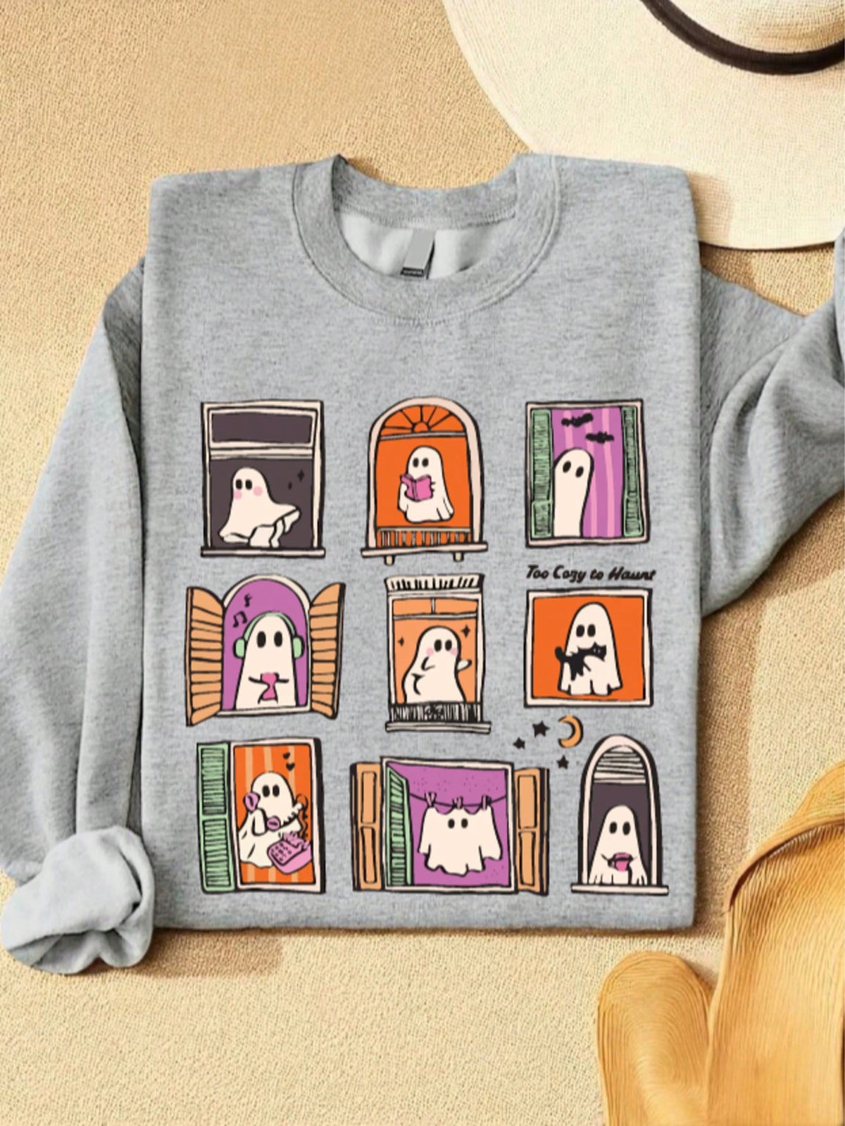 Too Cozy To Haunt Sweatshirt