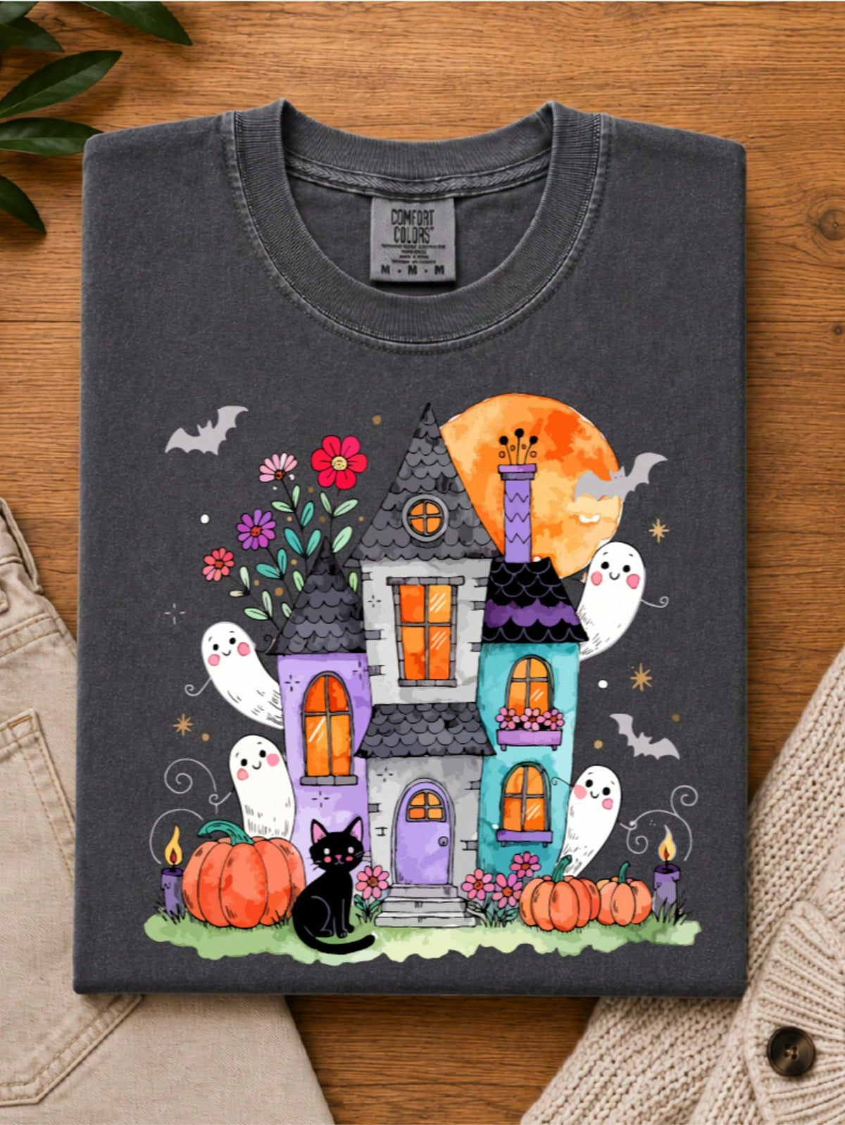 Cute Girly Spooky Season T-Shirt