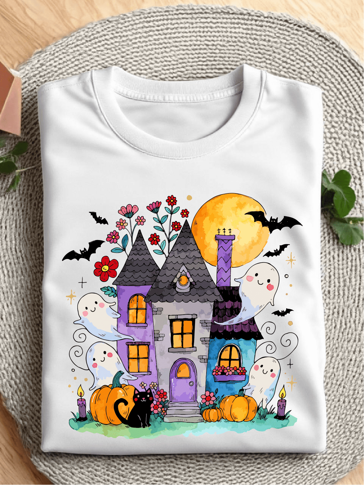 Cute Girly Spooky Season T-Shirt