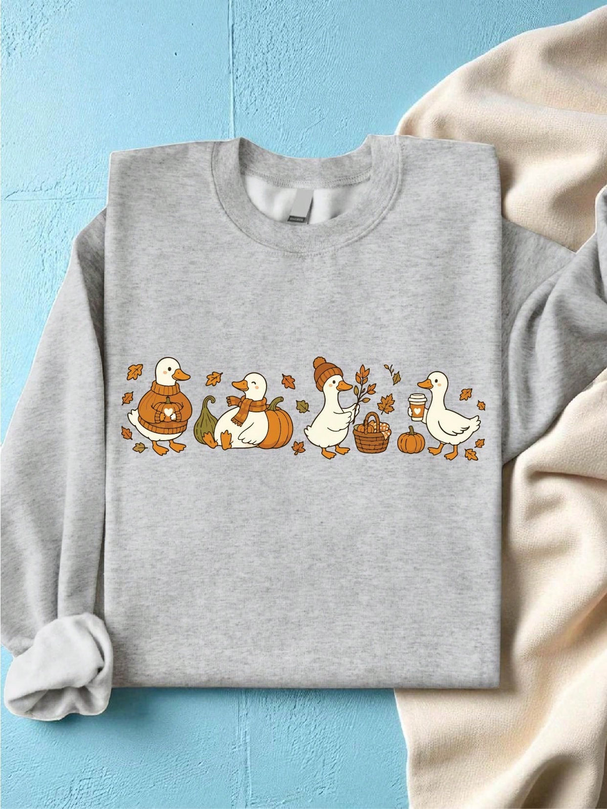 Fall Goose Sweatshirt
