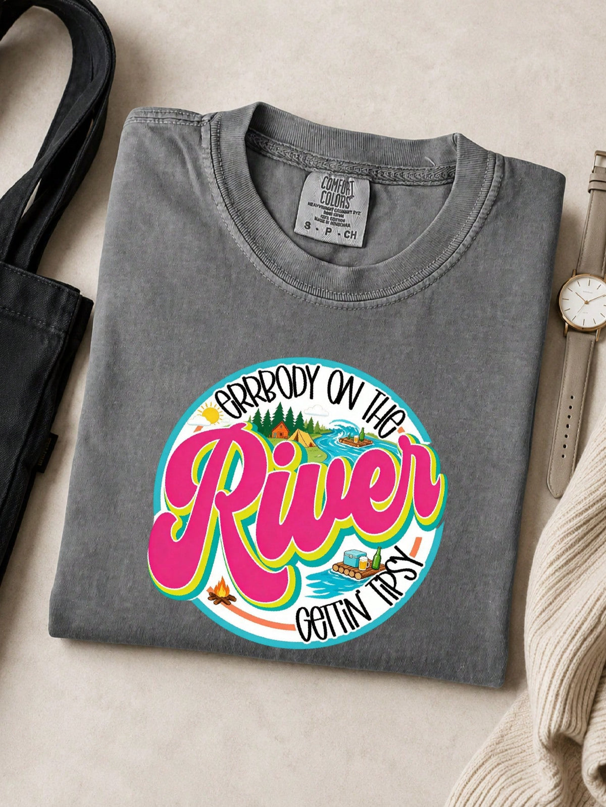 Errbody On The River Getting Tipsy T-Shirt