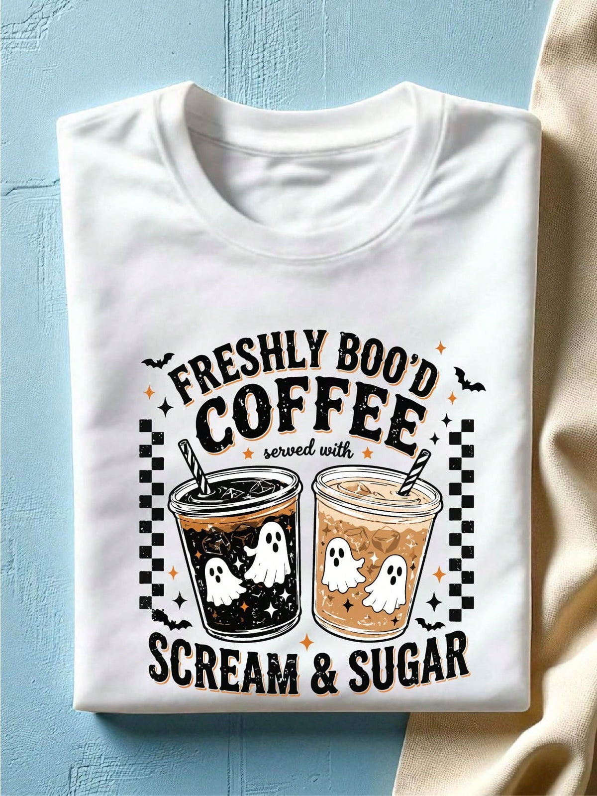 Halloween Boo Coffee T-Shirt