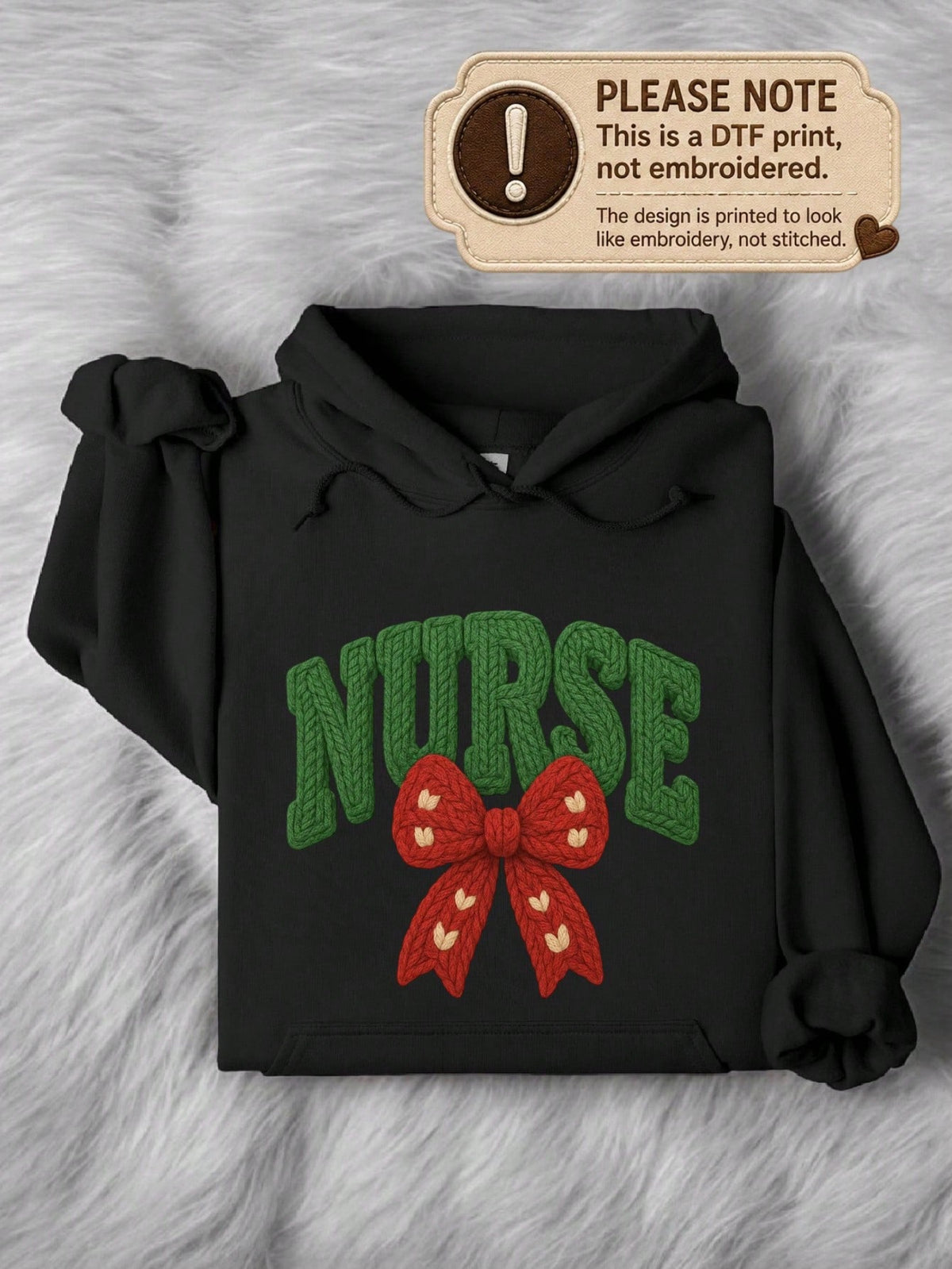 Christmas Nurse Hoodie