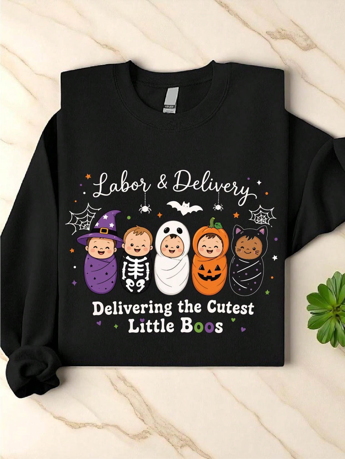 Halloween Labor And Delivery Nurse Sweatshirt