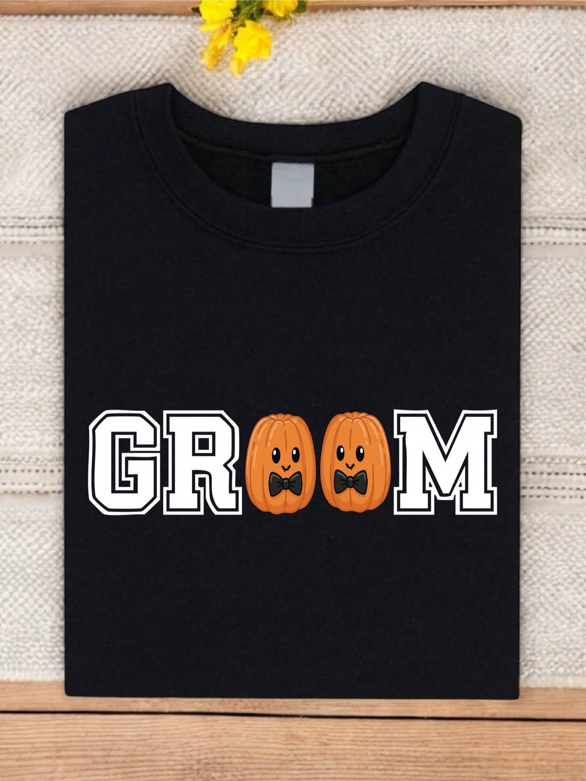 1PC Bride & Groom Pumpkin T-Shirt