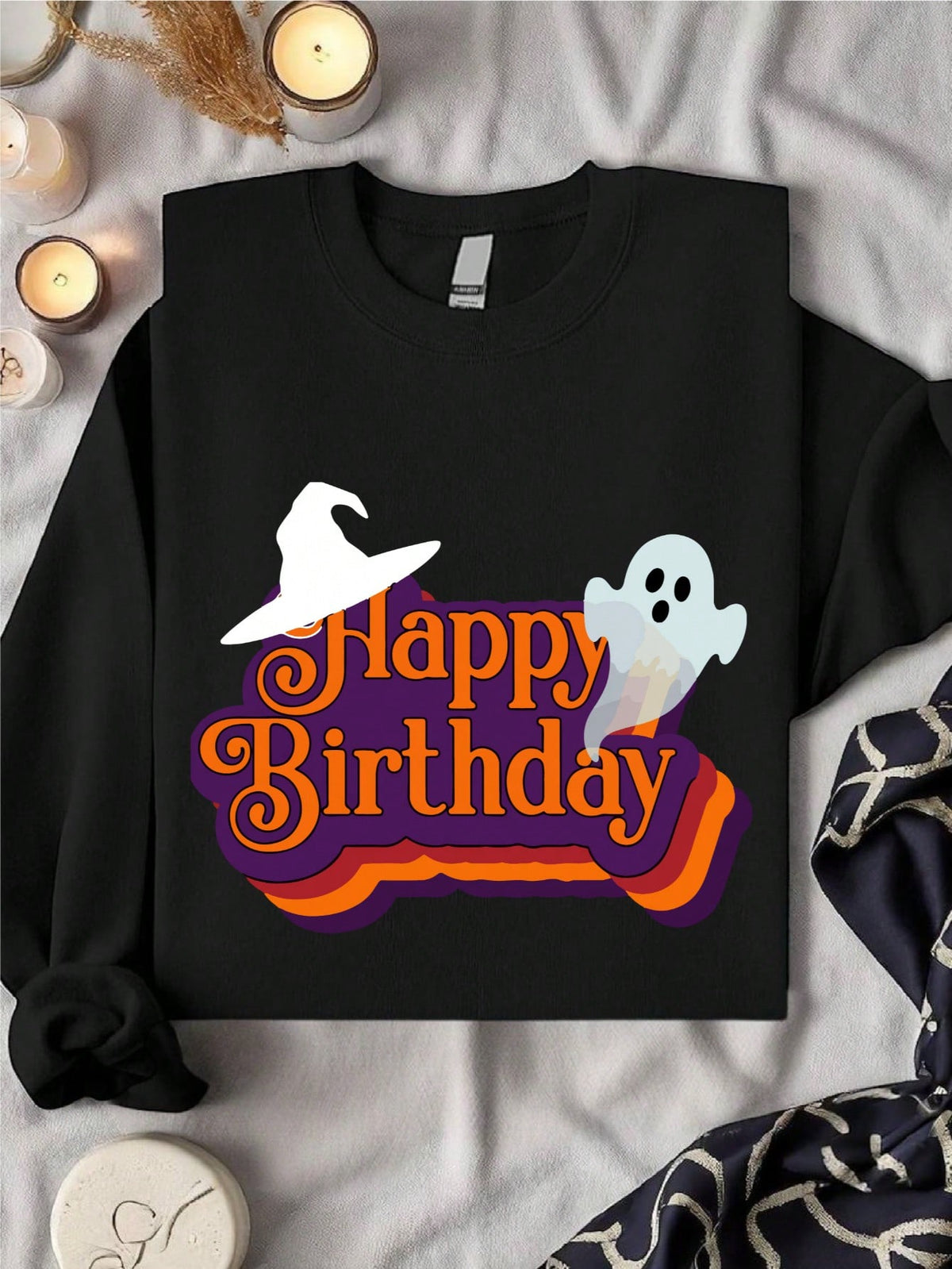 Happy Birthday Halloween Sweatshirt