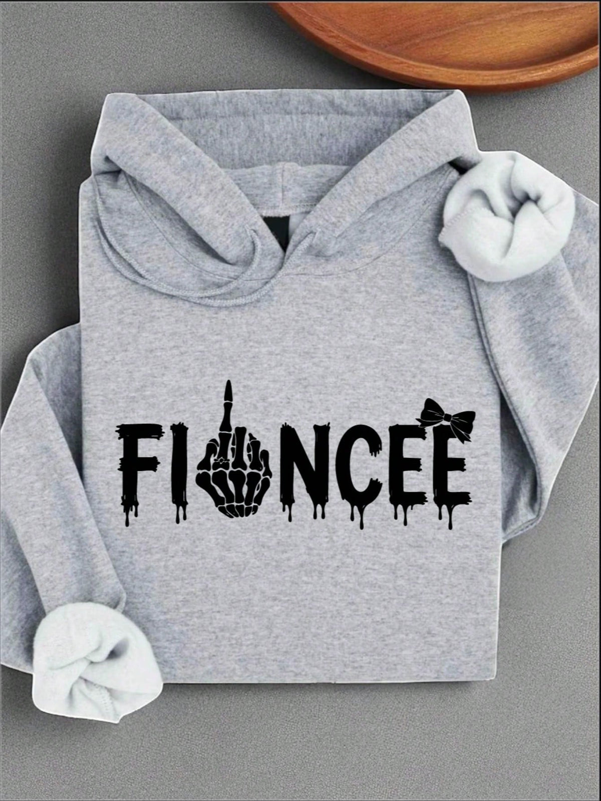 1PC Skull Fiancée And Fiancé Unisex Hoodie