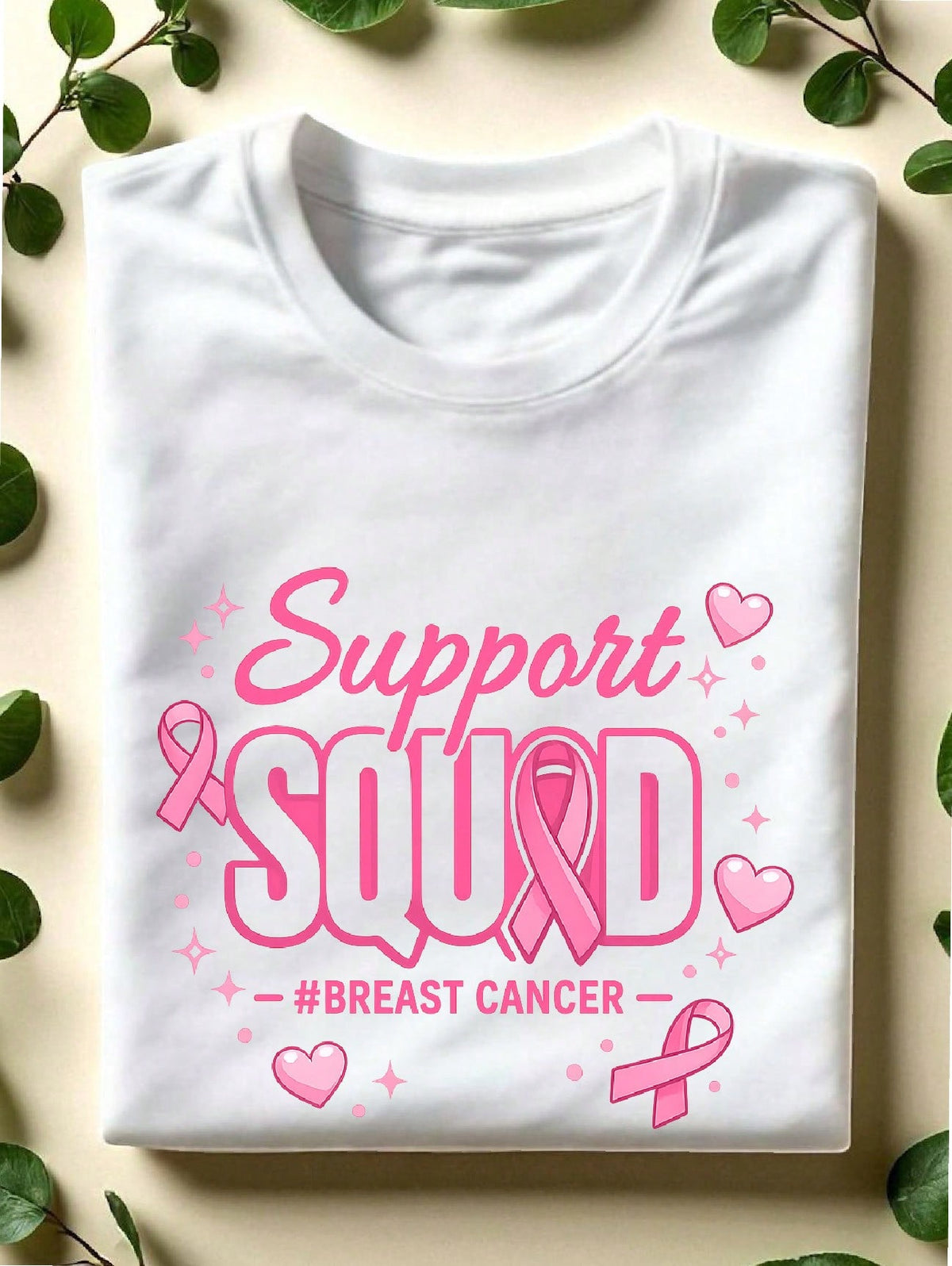 Support Squad Breast Cancer T-Shirt