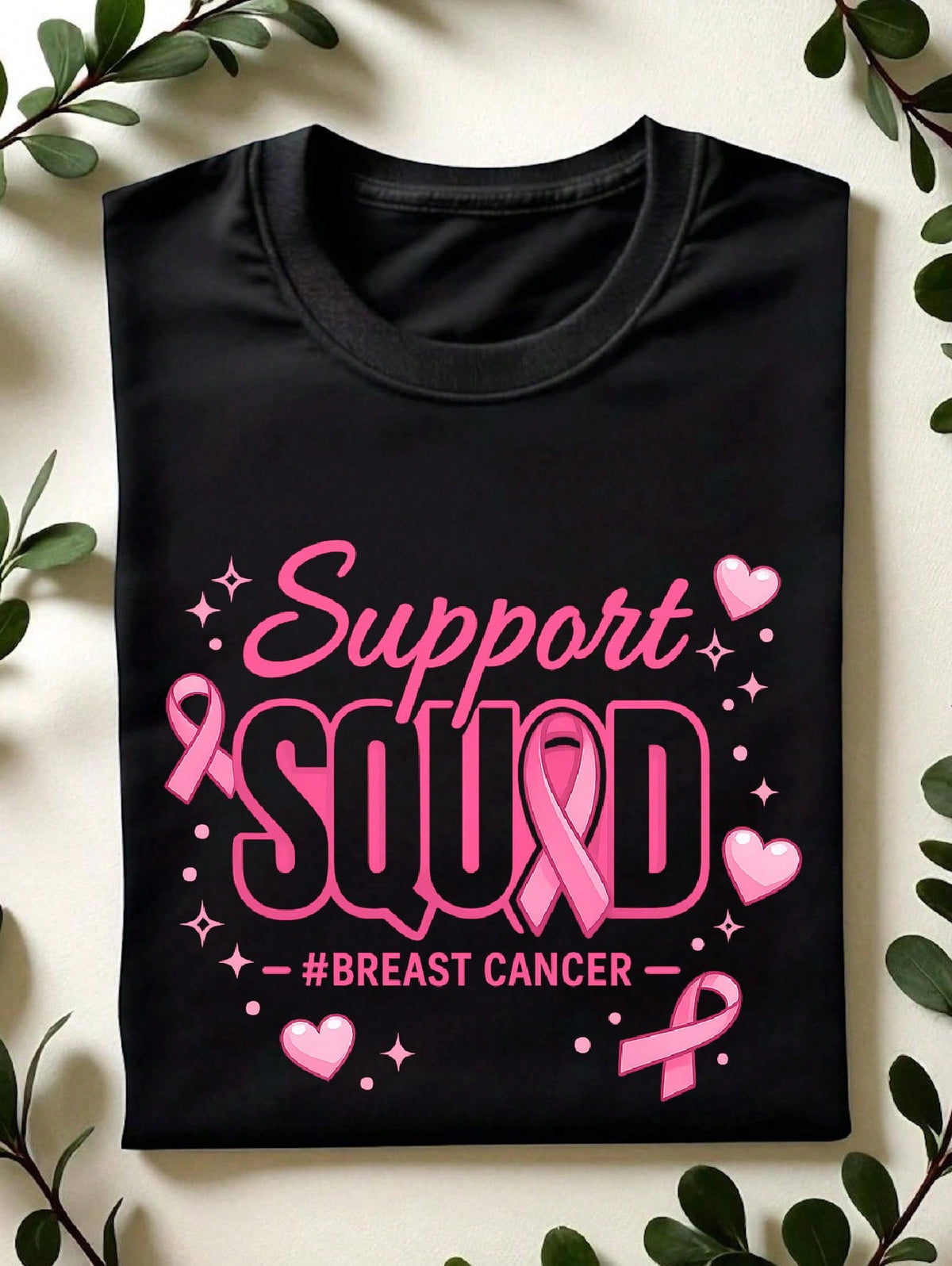 Support Squad Breast Cancer T-Shirt