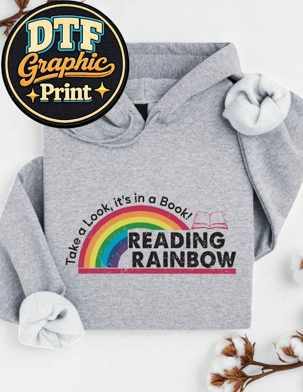 Reading Rainbow Hoodie