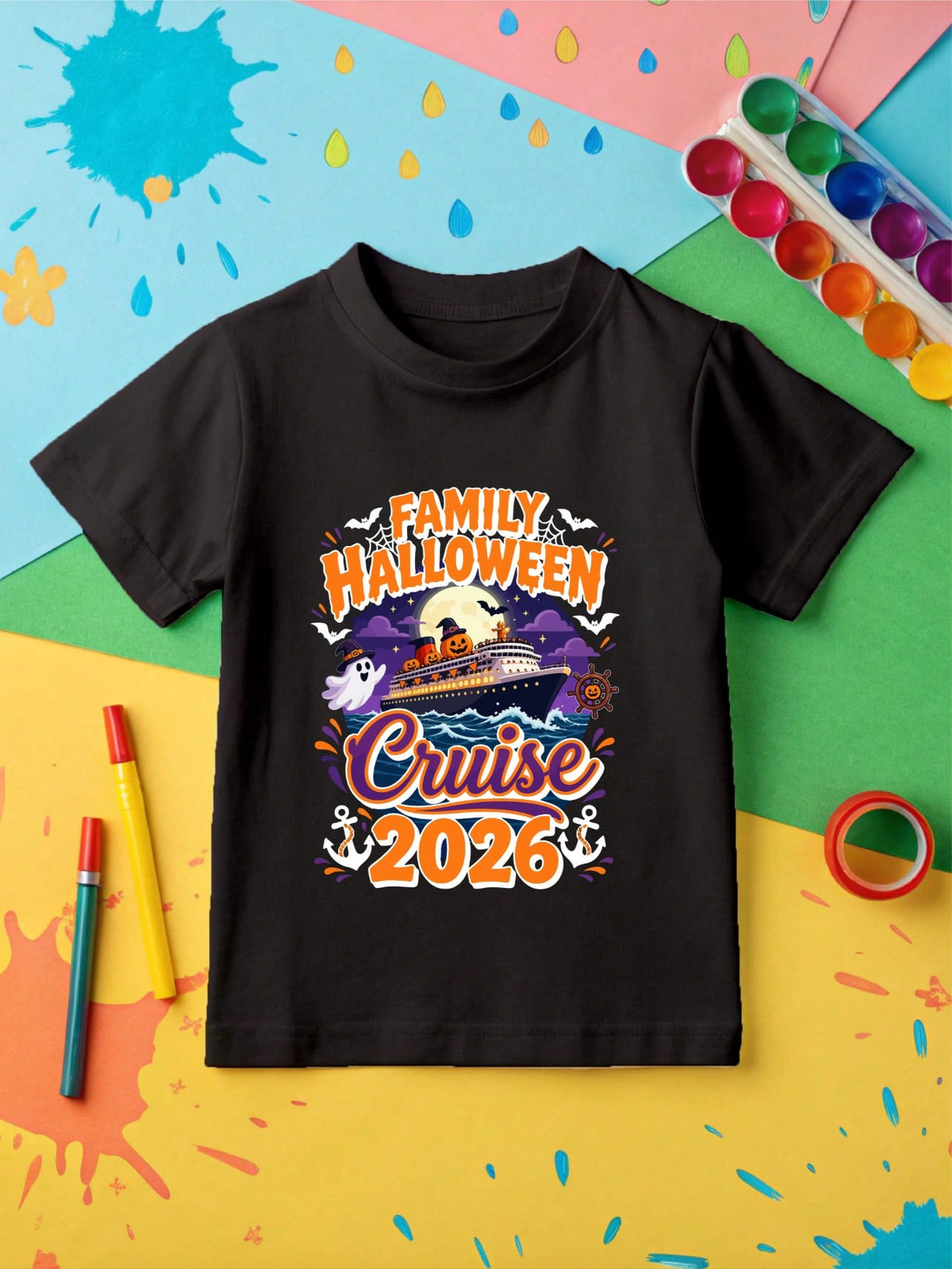 Halloween Cruise 2026 Kids Sweatshirt