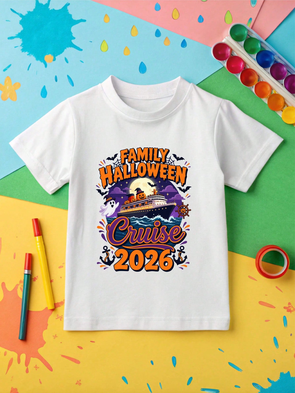 Halloween Cruise 2026 Kids Bodysuit