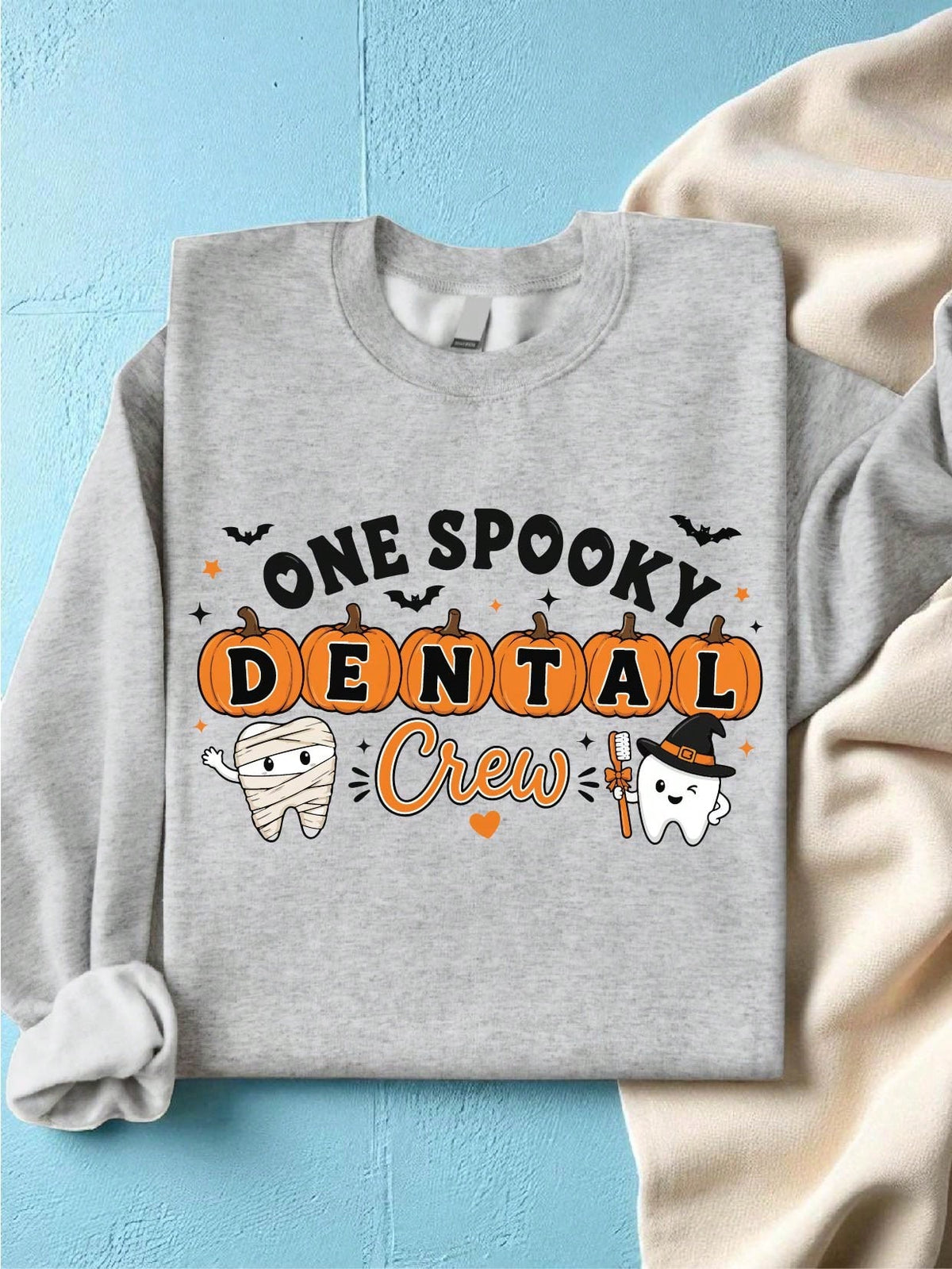 Halloween Dental Crew Sweatshirt