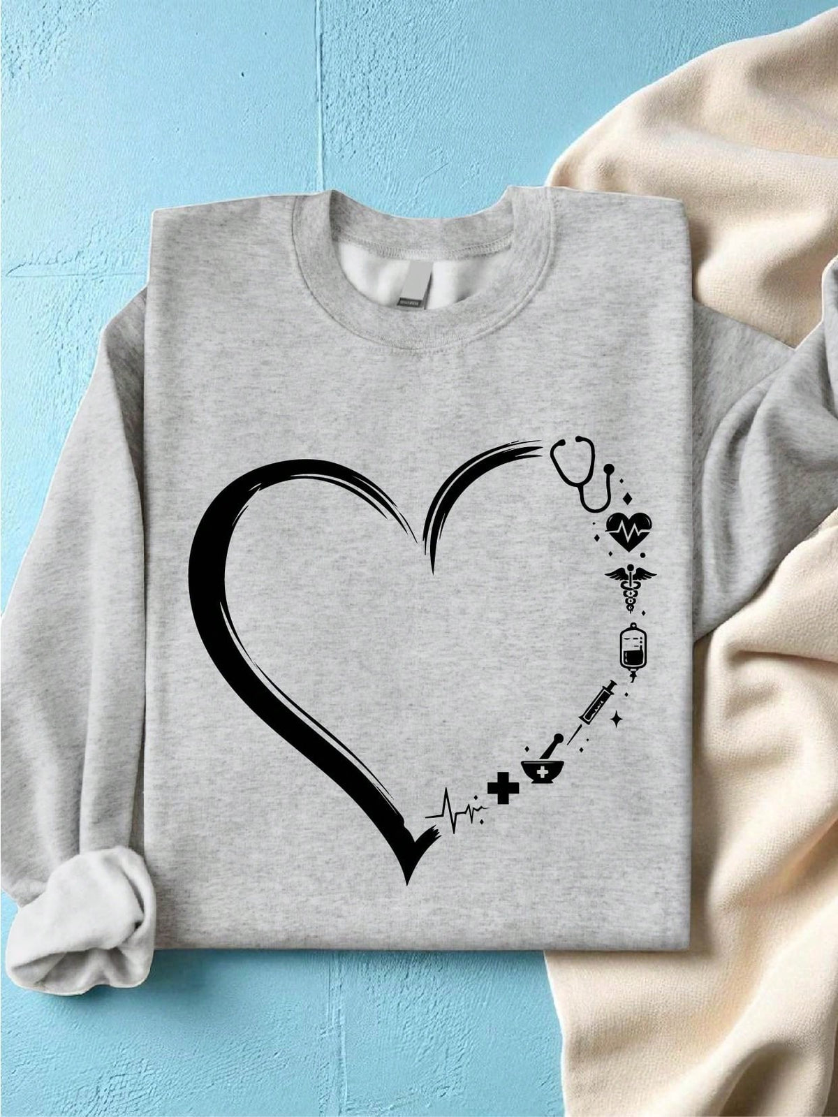 Medical Heart Sweatshirt