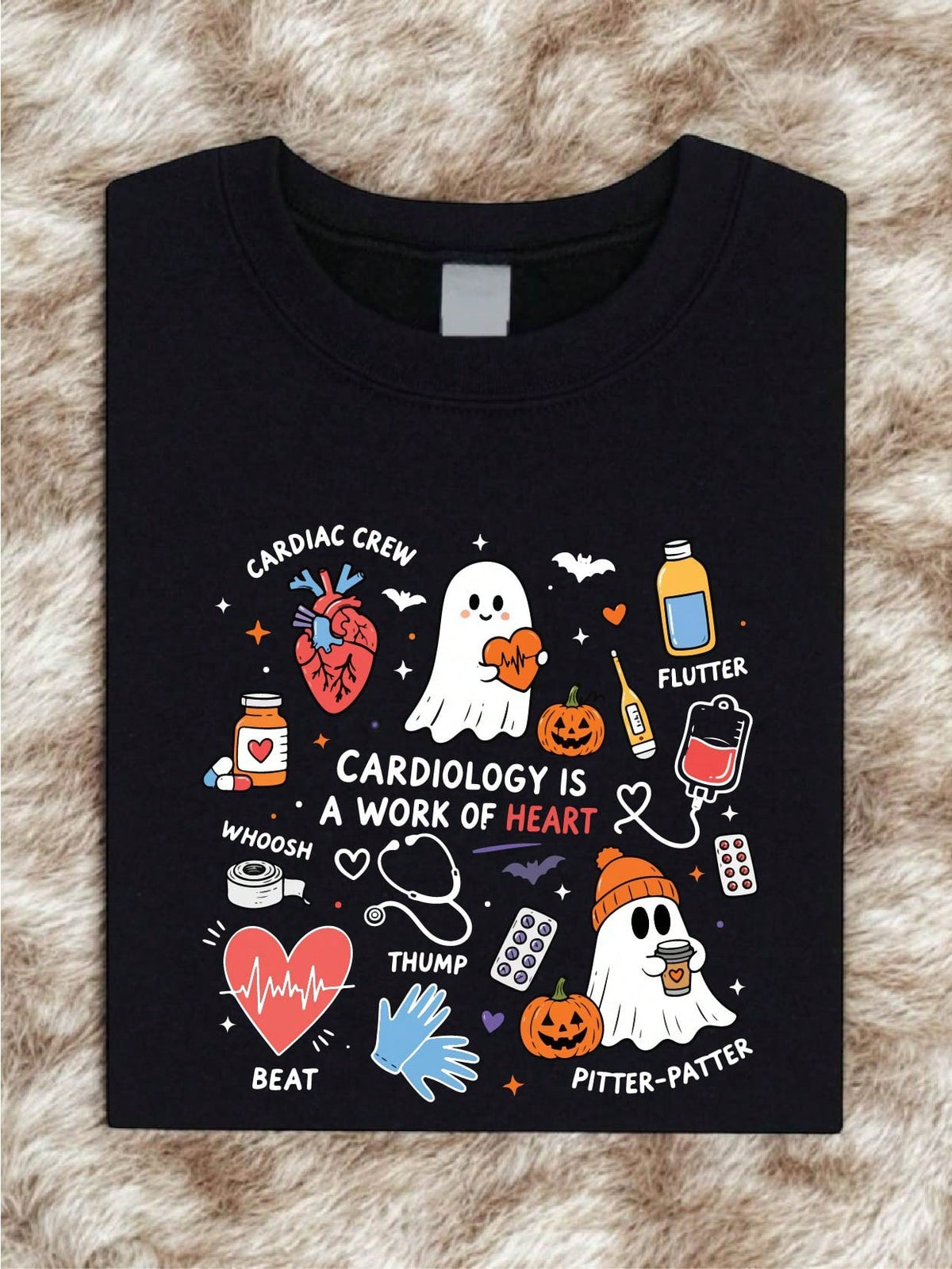 Cardiology Nurse Halloween T-Shirt